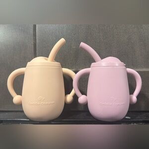 Cuddle Campus brand Silicone Sippy Cups for toddlers